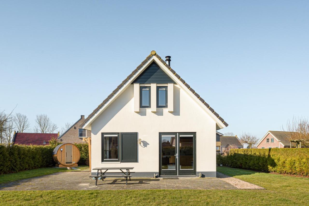 The Frisian Beach House Met Scandinavische Barrel Sauna Villa Tzummarum Esterno foto